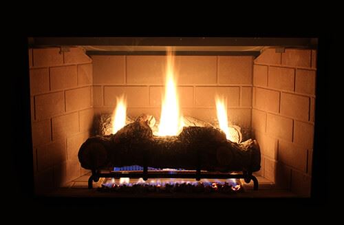 Gas fireplace